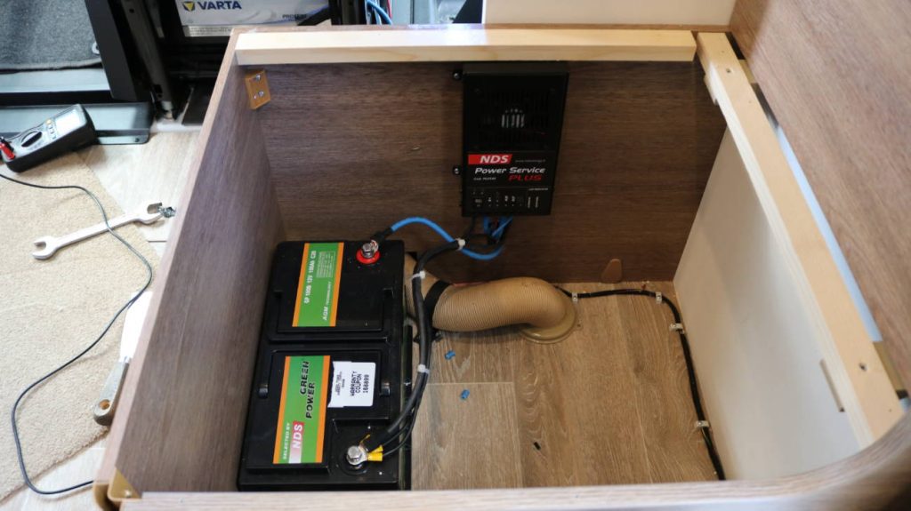 Booster eléctrico para camper o autocaravana