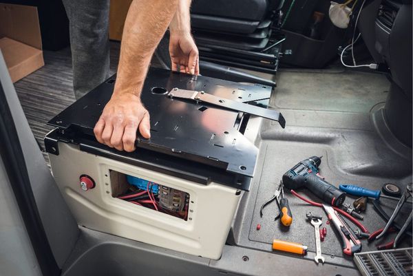 homologar base asiento giratorio furgoneta camper